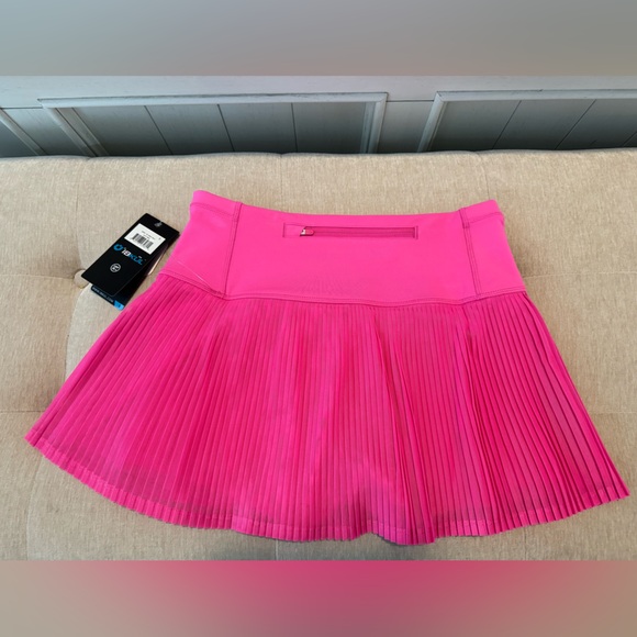 IBKUL Solid Mesh Skort, Hot Pink, Small, NWT 💖 - Picture 2 of 5
